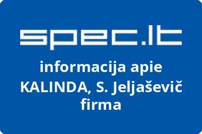 KALINDA, S. Jeljaševič firma