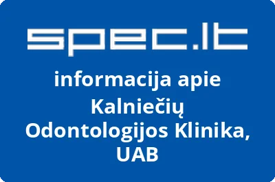 Kalniečių odontologijos klinika, UAB