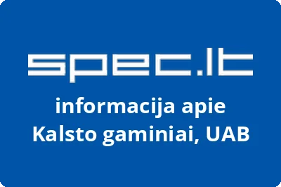 Kalsto gaminiai, UAB