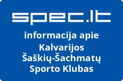 Kalvarijos šaškiųšachmatų sporto klubas