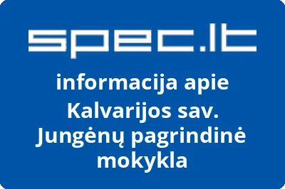 Kalvarijos sav. Jungėnų pagrindinė mokykla