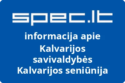 Kalvarijos savivaldybės Kalvarijos seniūnija