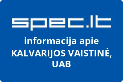 Kalvarijos vaistinė, UAB