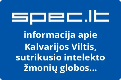 Sutrikusio intelekto žmonių globos bendrija Kalvarijos Viltis | spec.lt