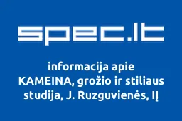 KAMEINA, grožio ir stiliaus studija, J. Ruzguvienės, IĮ