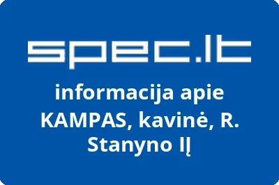 KAMPAS, kavinė, R. Stanyno, IĮ