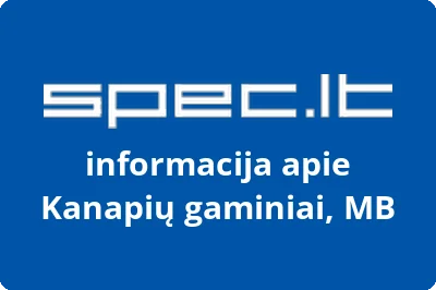 Kanapių gaminiai, MB | spec.lt