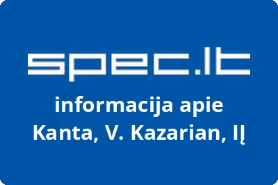 Kanta, V. Kazarian, IĮ