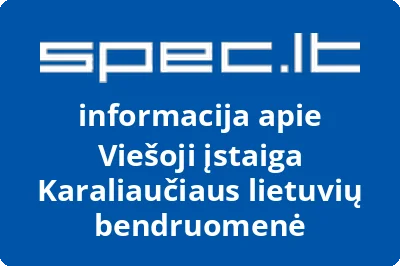 Karaliaučiaus lietuvių bendruomenė, VŠĮ