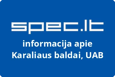 Karaliaus baldai, UAB | spec.lt
