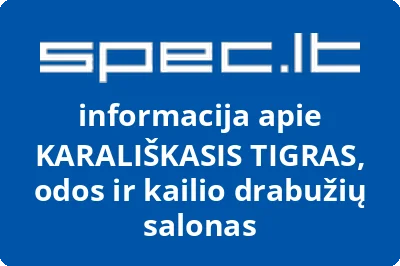 KARALIŠKAS TIGRAS, UAB