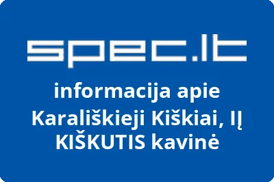 Karališkieji Kiškiai, IĮ KIŠKUTIS kavinė
