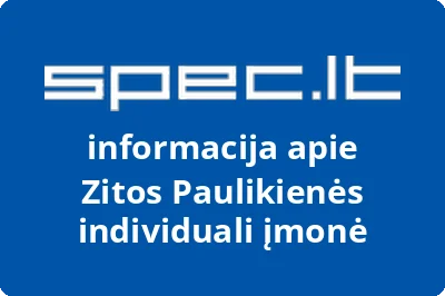 Zitos Paulikienės individuali įmonė