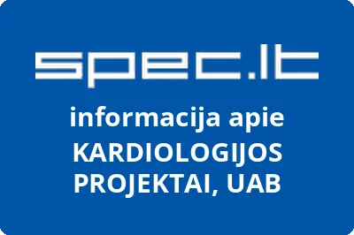 KARDIOLOGIJOS PROJEKTAI, UAB
