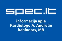 Kardiologo A. Andrulio kabinetas, MB | spec.lt