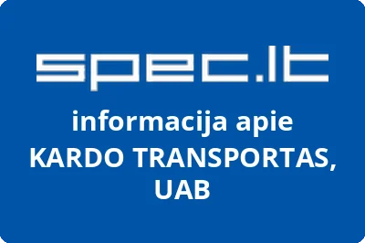 KARDO TRANSPORTAS, UAB
