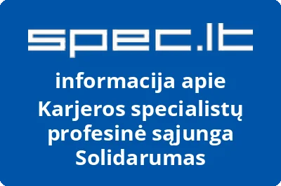 Karjeros specialistų profesinė sąjunga Solidarumas