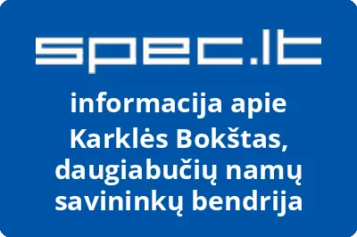 Karklės Bokštas, daugiabučių namų savininkų bendrija