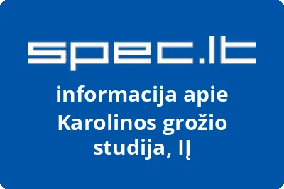 Karolinos grožio studija, IĮ