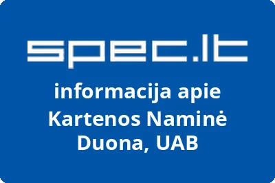 Kartenos naminė duona, UAB