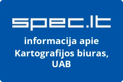 Kartografijos biuras, UAB