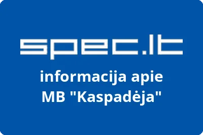 Kaspadėja, MB