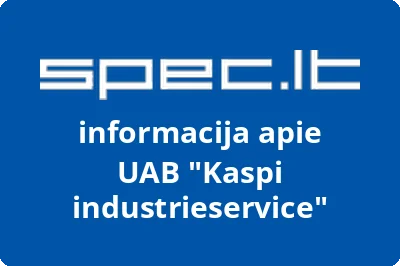 Kaspi industrieservice, UAB | spec.lt