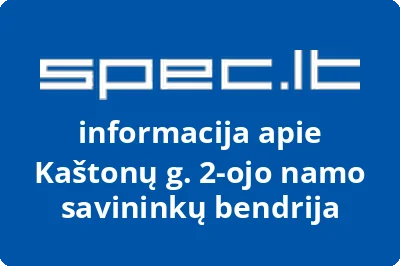 Kaštonų g. 2ojo namo savininkų bendrija