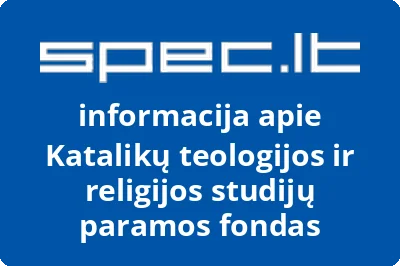 Katalikų teologijos ir religijos studijų paramos fondas