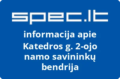 Katedros g. 2-ojo namo savininkų bendrija