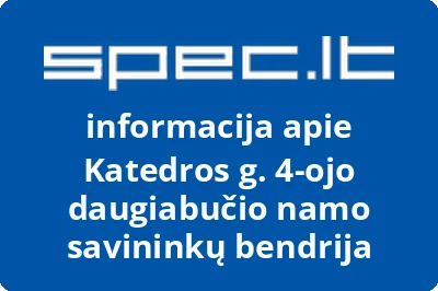 Katedros g. 4-ojo daugiabučio namo savininkų bendrija