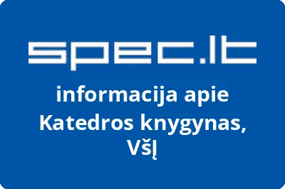 Katedros knygynas, VŠĮ