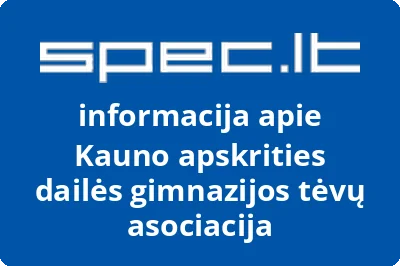 Kauno apskrities dailės gimnazijos tėvų asociacija