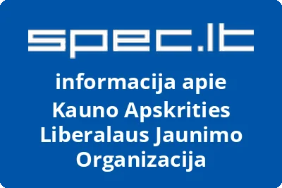 Kauno Apskrities Liberalaus Jaunimo Organizacija
