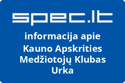 Kauno Apskrities Medžiotojų Klubas Urka