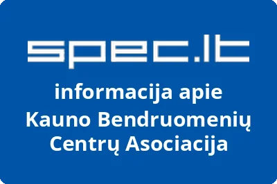 Kauno Bendruomenių Centrų Asociacija