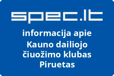 Kauno dailiojo čiuožimo klubas Piruetas