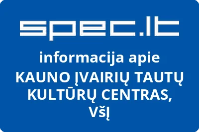 Kauno įvairių tautų kultūrų centras, VŠĮ