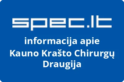 Kauno krašto chirurgų draugija