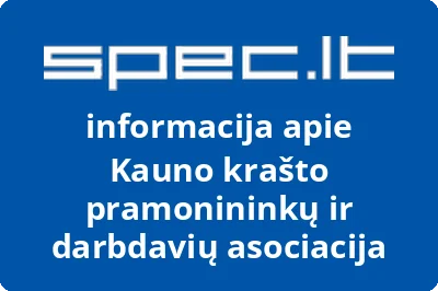 Kauno krašto pramonininkų ir darbdavių asociacija