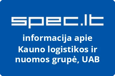 Kauno logistikos ir nuomos grupė, UAB
