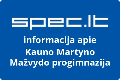 Kauno Martyno Mažvydo progimnazija