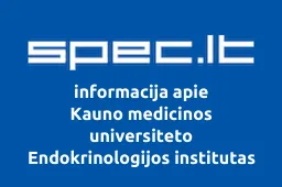 Kauno medicinos universiteto Endokrinologijos institutas