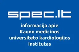 Kauno medicinos universiteto kardiologijos institutas