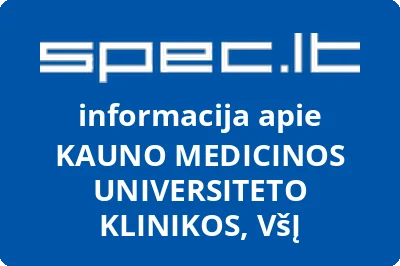 Lietuvos sveikatos mokslų universiteto ligoninė Kauno klinikos