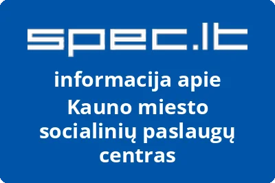 Kauno miesto socialinių paslaugų centras