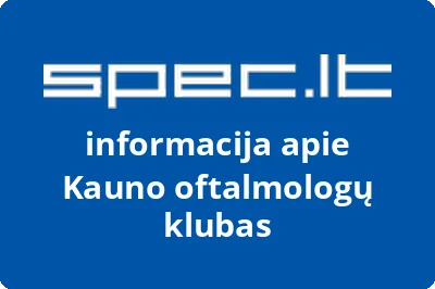 Kauno oftalmologų klubas