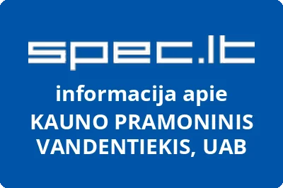Kauno pramoninis vandentiekis, UAB