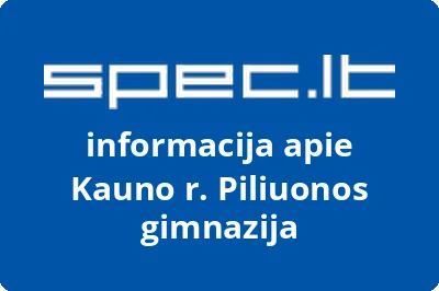 Kauno r. Piliuonos gimnazija