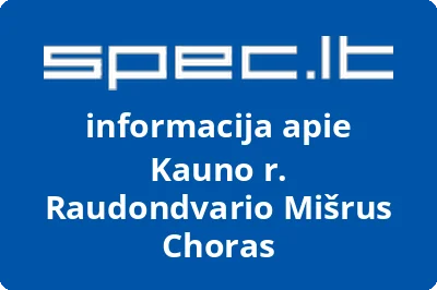 Kauno r. Raudondvario mišrus choras